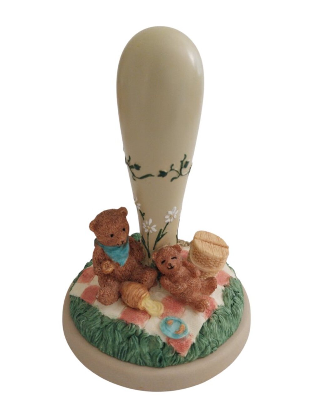 Vintage 1999 Brown Bag Cookie Art Cookie Stamp Picnic Bears Number 50 Like New